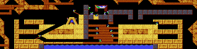 Overview: Lemmings 2: The Tribes, Amiga, Classic, 10 - What's it like up there?